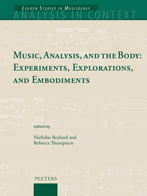 cover image of Music, Analysis, and the Body